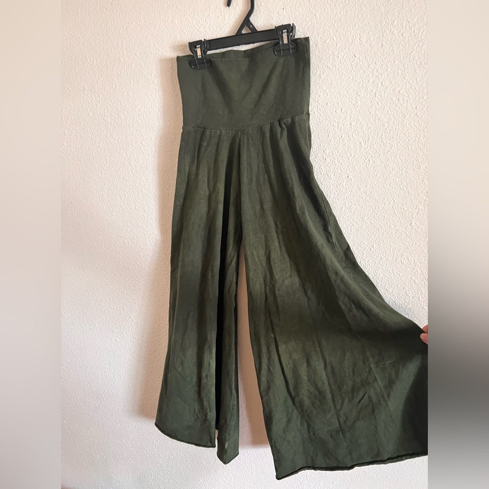 Calico alchemy gauchos in pine XS